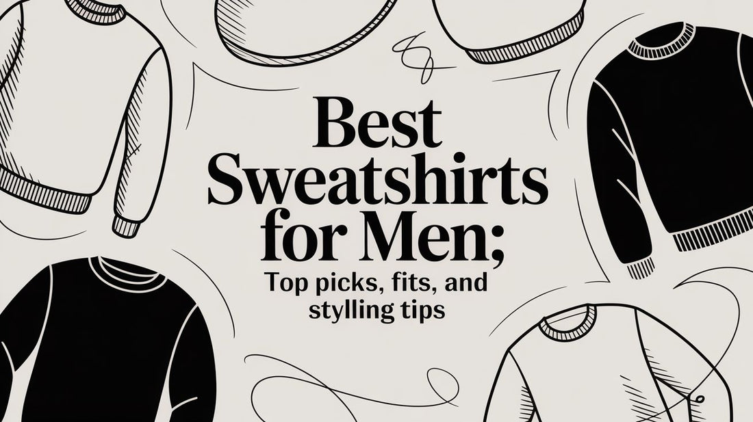 Best Sweatshirts for Men: Top Picks, Fits, and Styling Tips