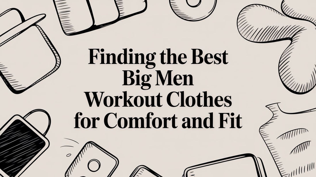 Finding the Best Big Men Workout Clothes for Comfort and Fit