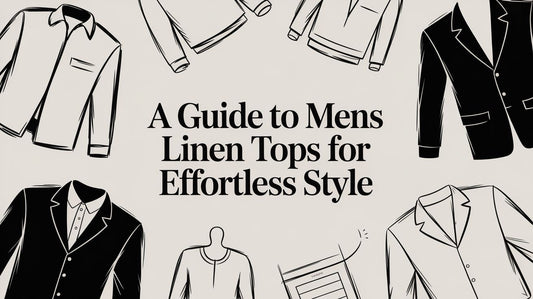 A Guide to Mens Linen Tops for Effortless Style