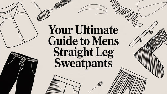 Your Ultimate Guide to Mens Straight Leg Sweatpants