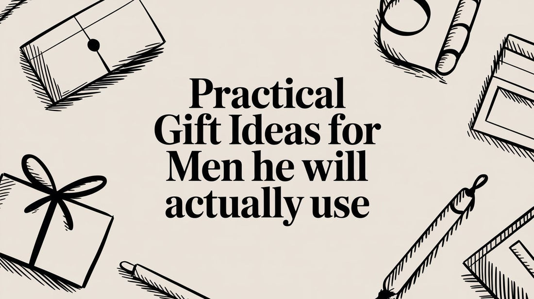 Practical Gift Ideas for Men He Will Actually Use
